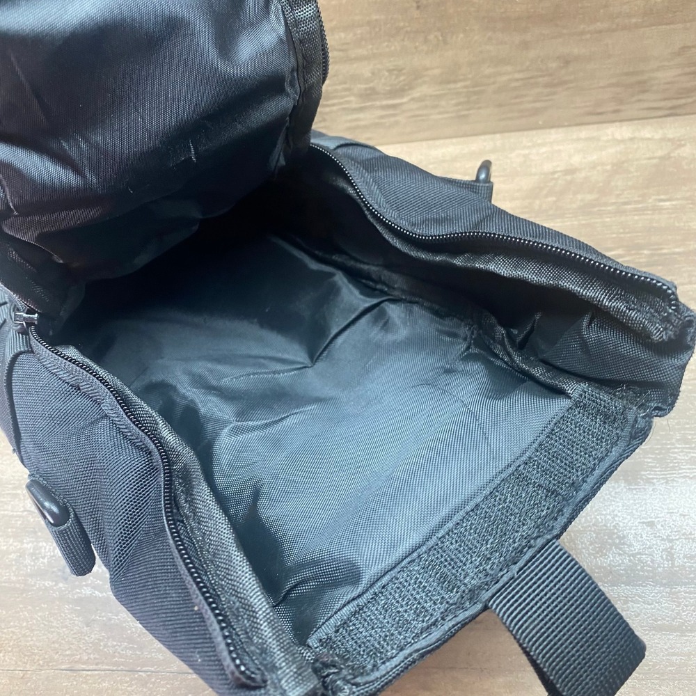 Unbranded MOLLE Utility Pouch Tactical Dump Bag Black OS Synthetic‎ Gear Storage - Picture 7 of 9